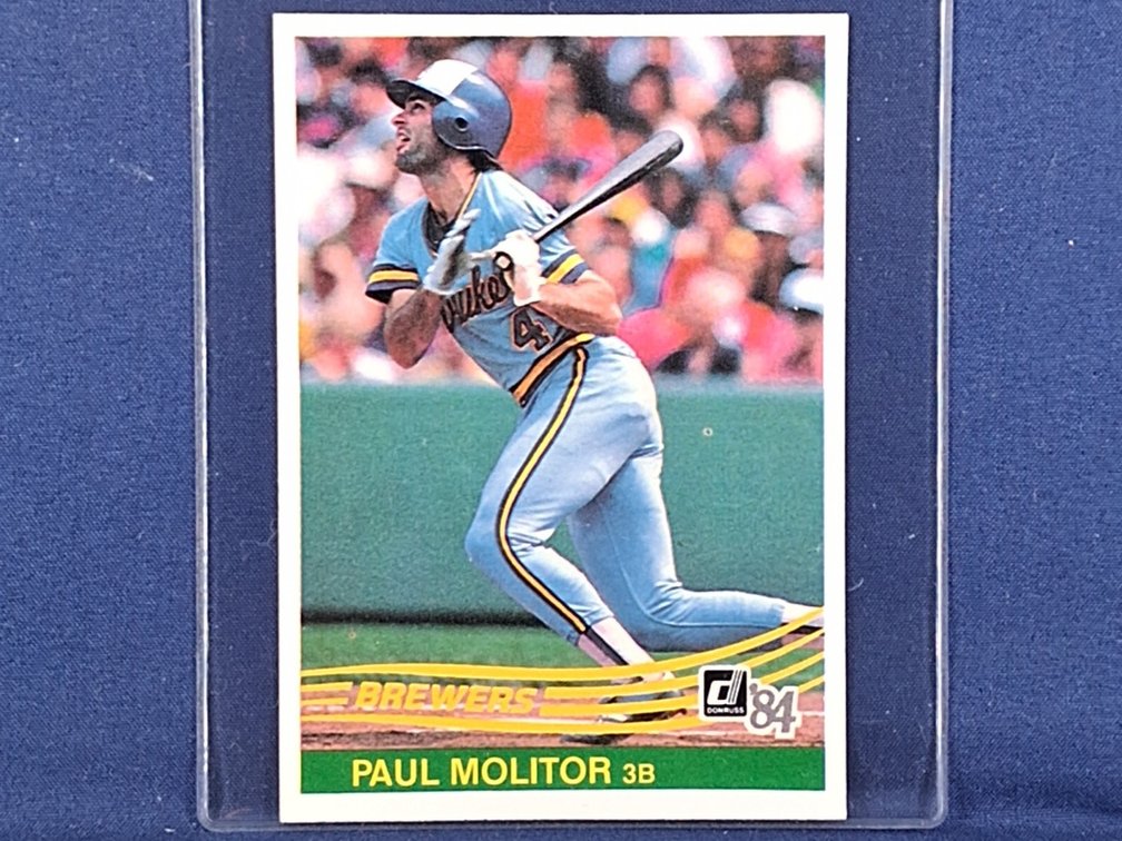1984 Donruss #107 Paul Molitor HOF