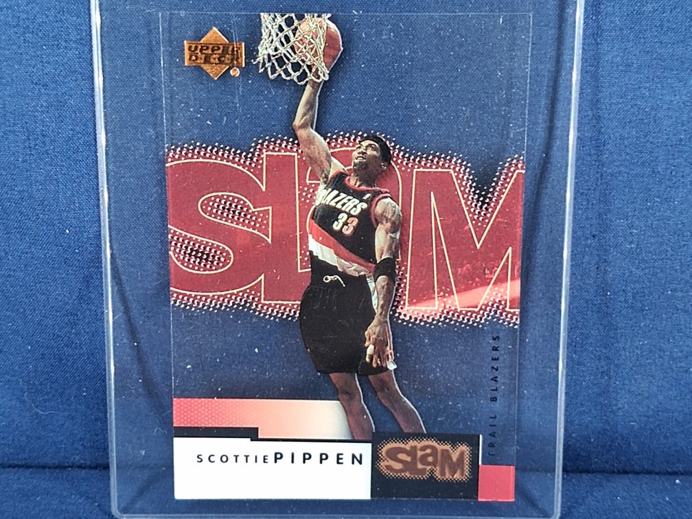 2000/01 UD Slam #45 Scottie Pippen HOF