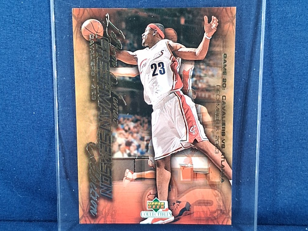 2004/05 UD #21 Lebron James Rookie