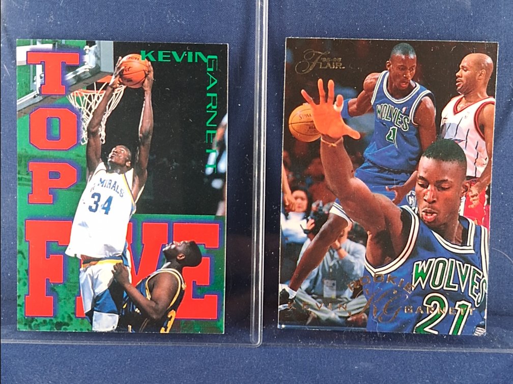 4 Carnett Rookie Cards HOF
