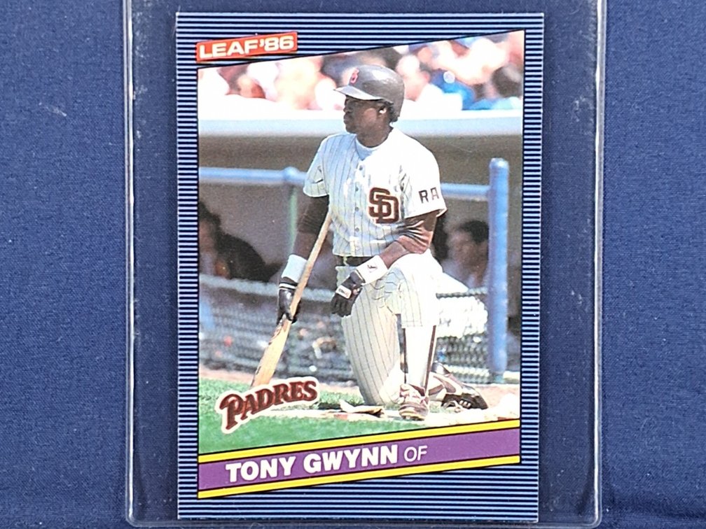 1986 Leaf #41 Tony Gwynn HOF