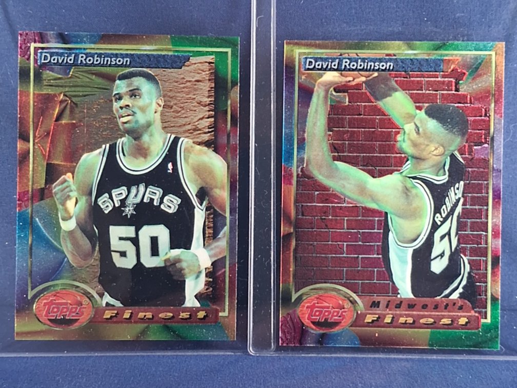 2 David Robinson Cards
