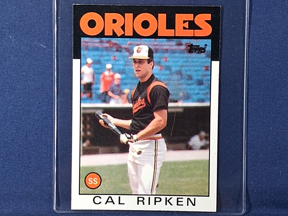1986 Topps #340 Cal Ripken Jr. HOF