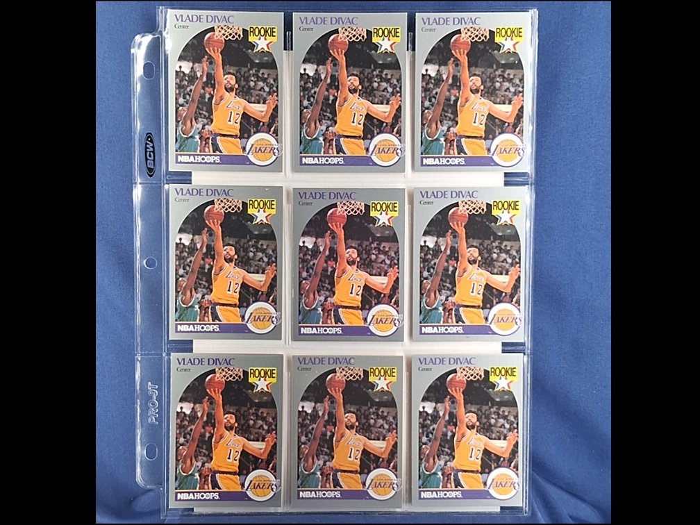 9 Vlade Dluac Rookie Cards HOF