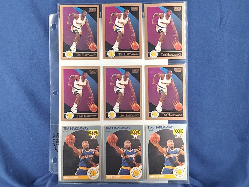 9 Tim Hardaway Rookie Cards HOF