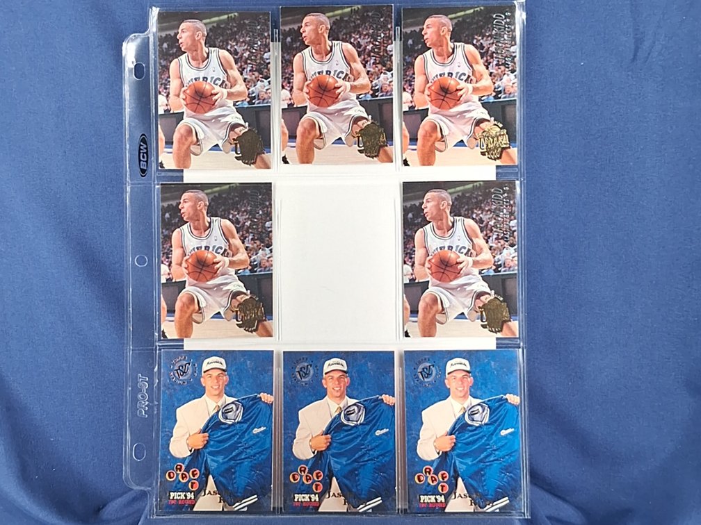 8 Jason Kidd Rookie Cards HOF