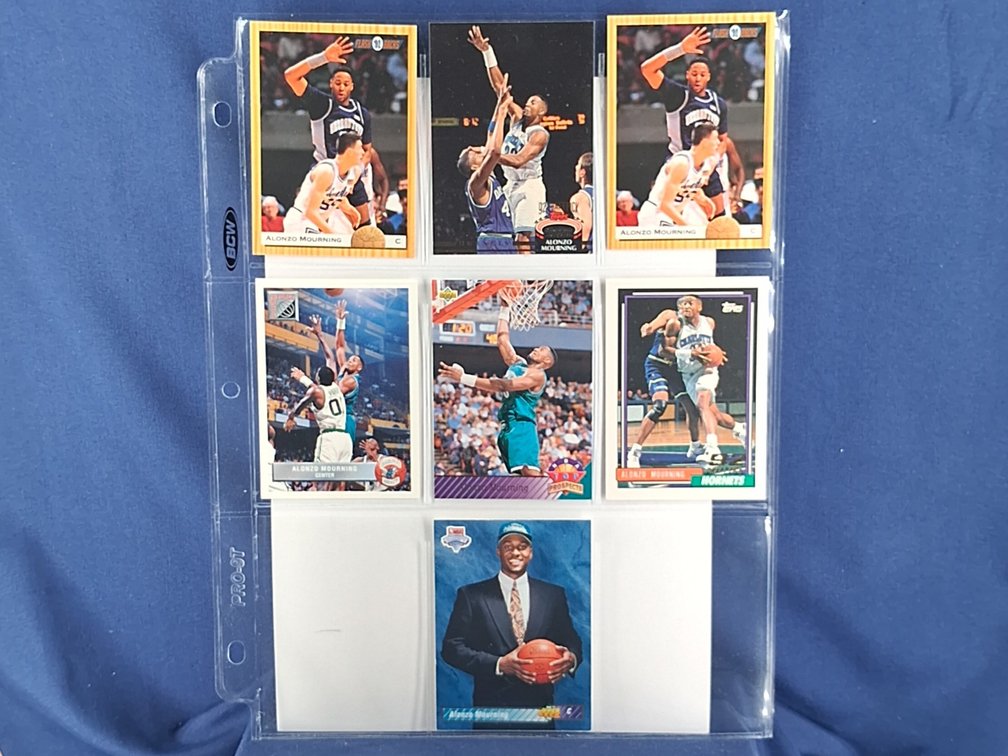 7 Aconzo Mourning Rookie Cards HOF