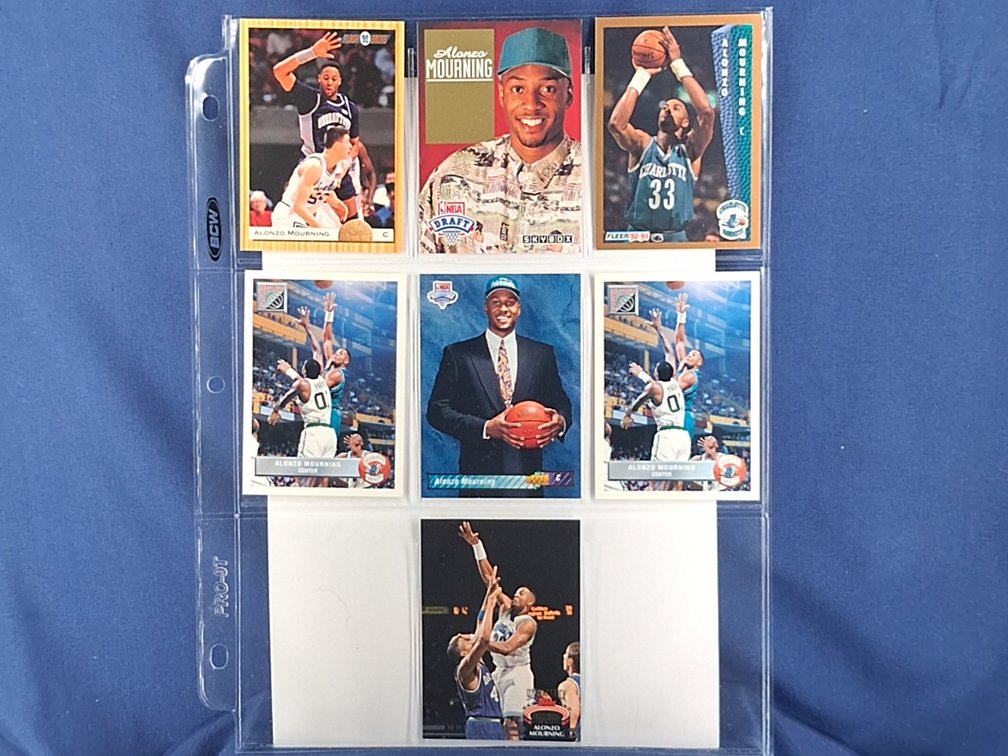 7 Aconzo Mourning Rookie Cards HOF