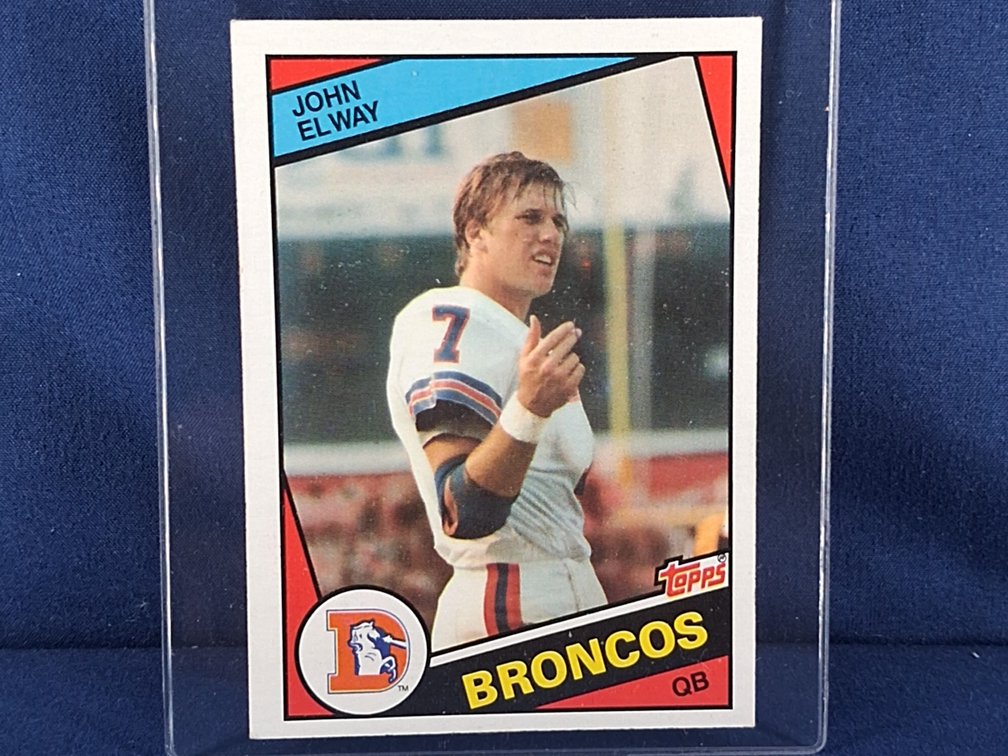 1984 Topps #63 John Elway Rookie HOF