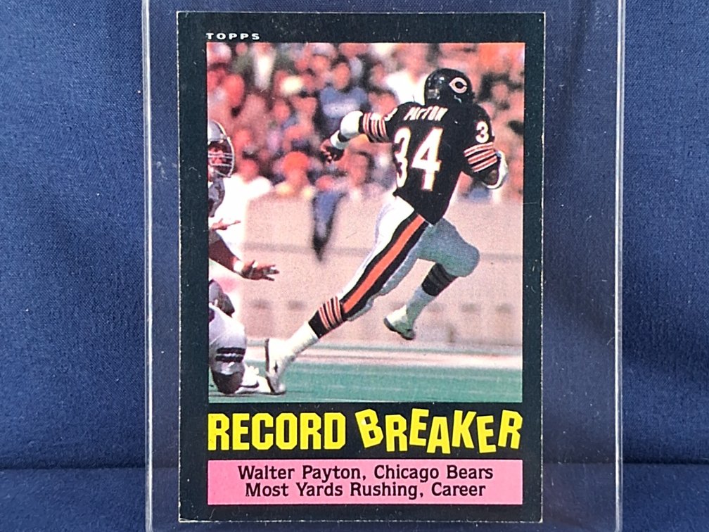 1985 Topps #6 Walter Payton HOF