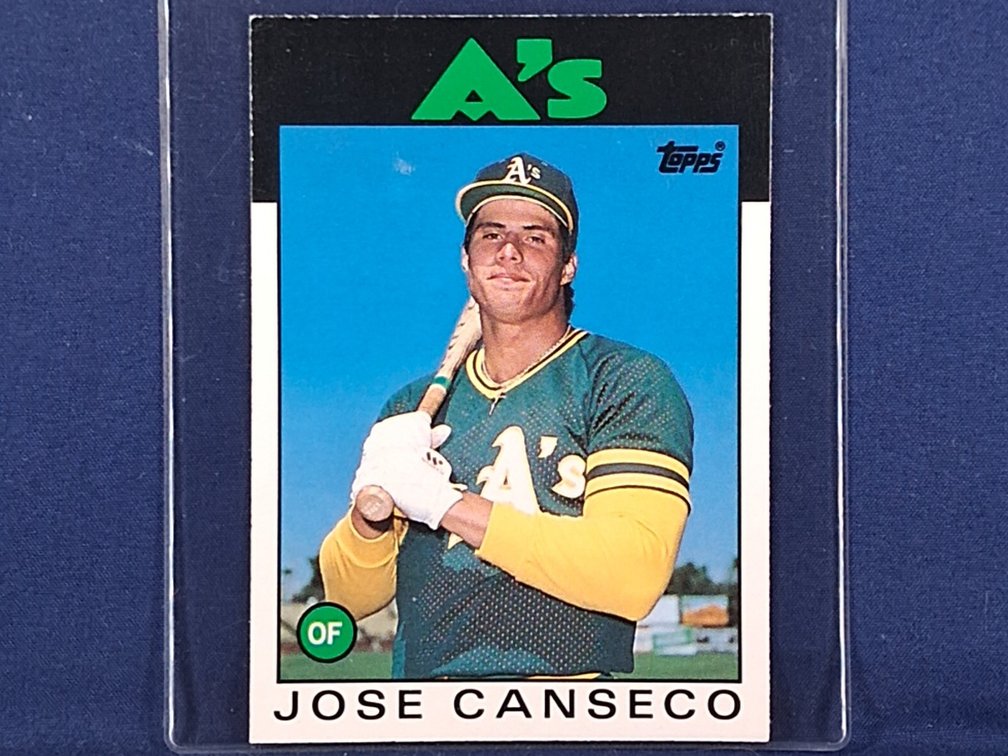 1986 Topps Traded #20T Jose Canseco Rookie