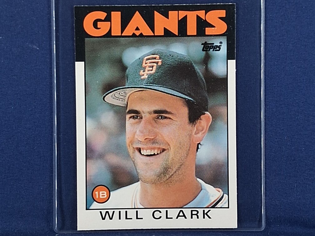 1986 Topps Traded #24T Will Clark Rookie