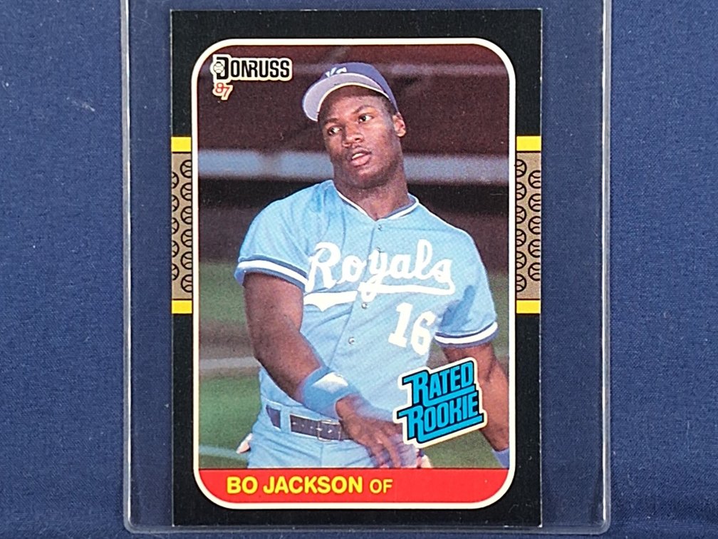 1987 Donruss #35 Bo Jackson Rookie