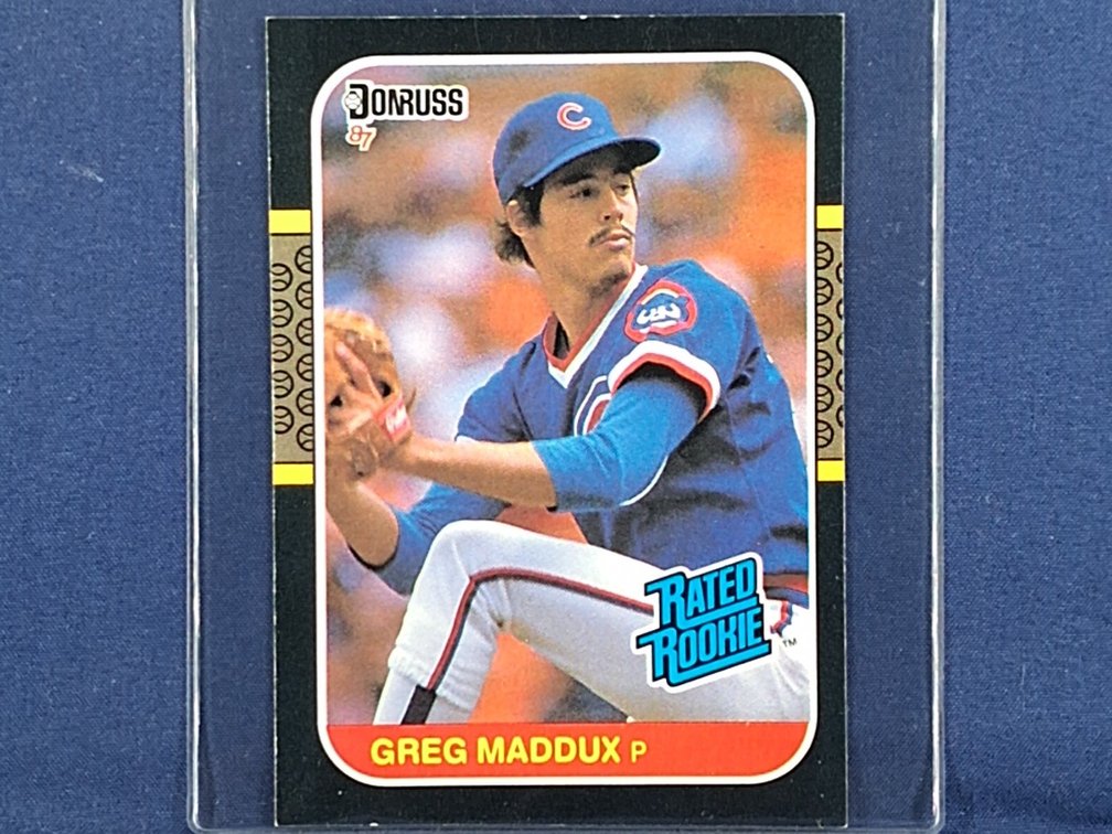 1987 Donruss #36 Greg Maddux Rookie HOF