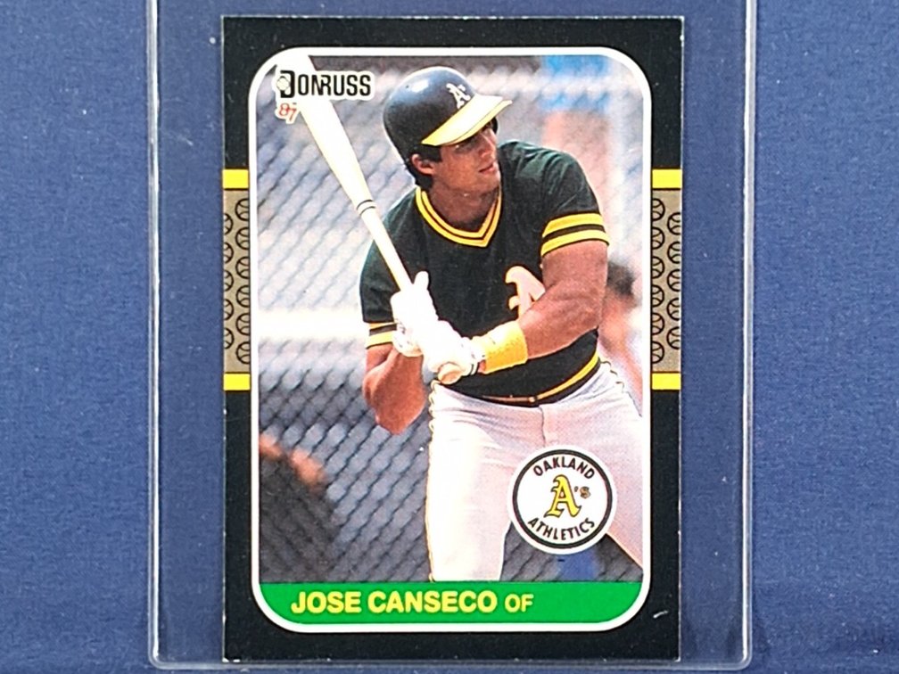 1987 Donruss #97 Jose Canseco Rookie