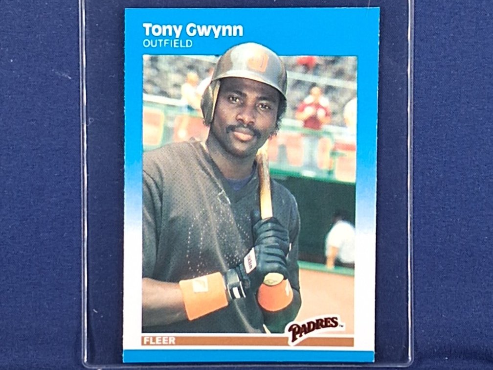1987 Fleer Glossy #416 Tony Gwynn HOF