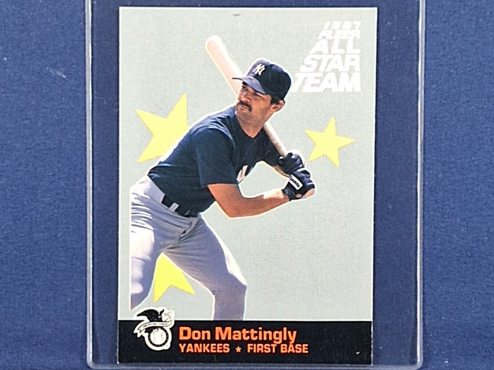 1987 Fleer All-Star Team #1 of 12 Don Mattingly