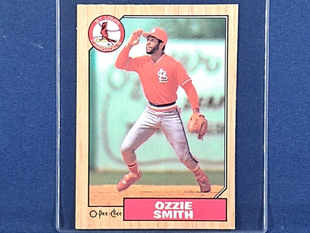 1987 OPC #107 Ozzie Smith HOF