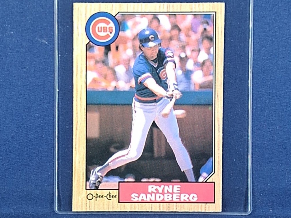 1987 OPC #143 Ryne Sandberg HOF