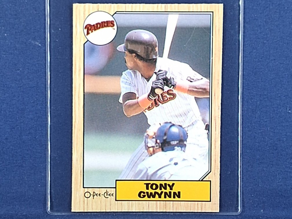 1987 OPC #198 Tony Gwynn HOF