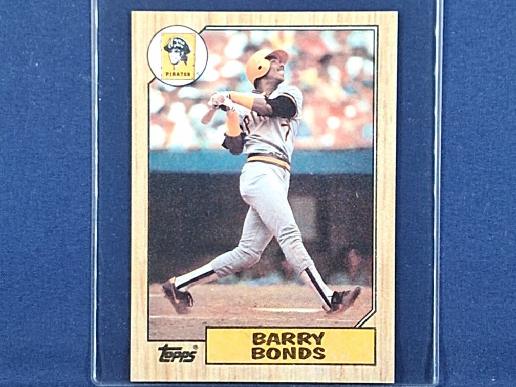 1987 Topps #320 Barry Bonds Rookie