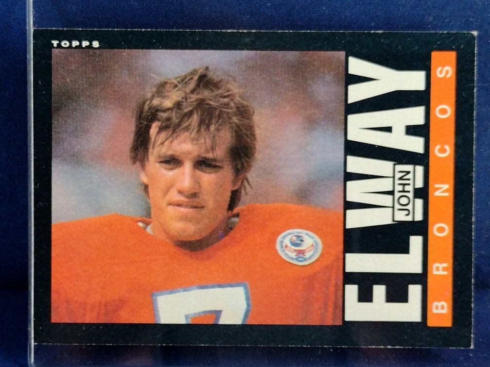 1985 Topps #238 John Elway HOF