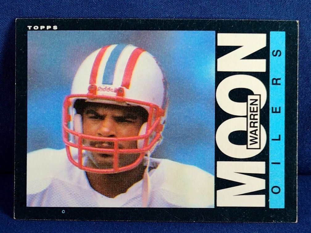1985 Topps #251 Warren Moon Rookie HOF