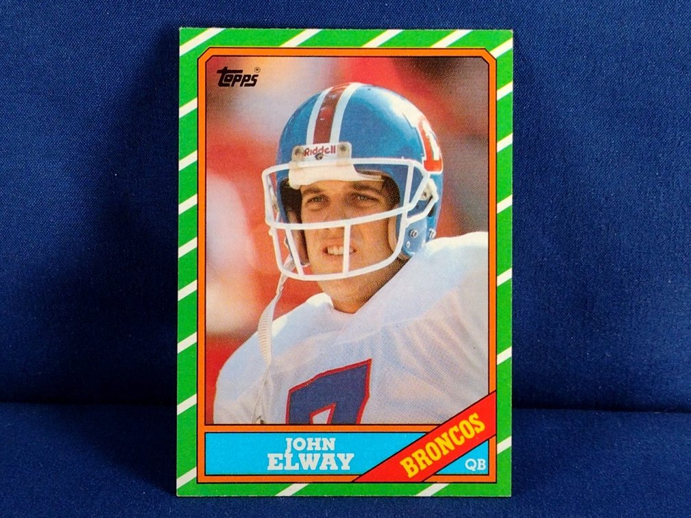 1986 Topps #112 John Elway HOF