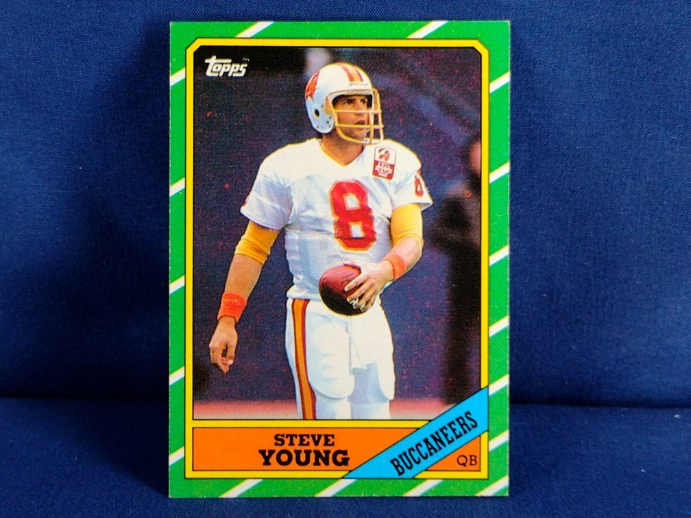 1986 Topps #374 Steve Young Rookie HOF