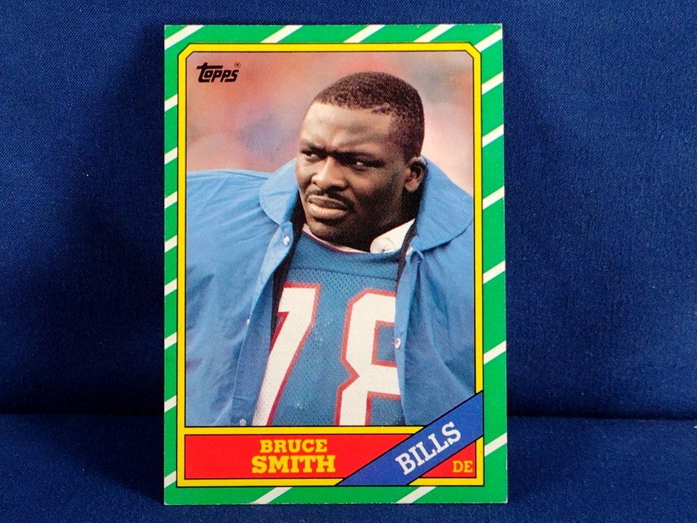 1986 Topps #389 Bruce Smith Rookie HOF
