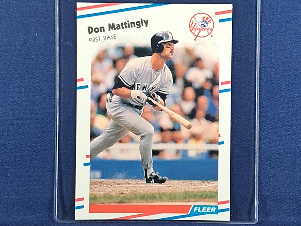 1988 Fleer Glossy #214 Don Mattingly