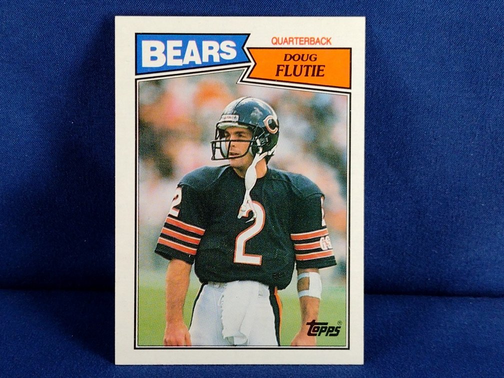 1987 Topps #45 Doug Flute Rookie