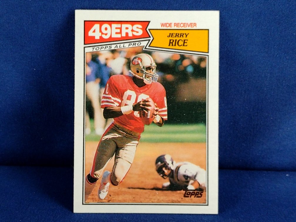 1987 Topps #115 Jerry Rice HOF