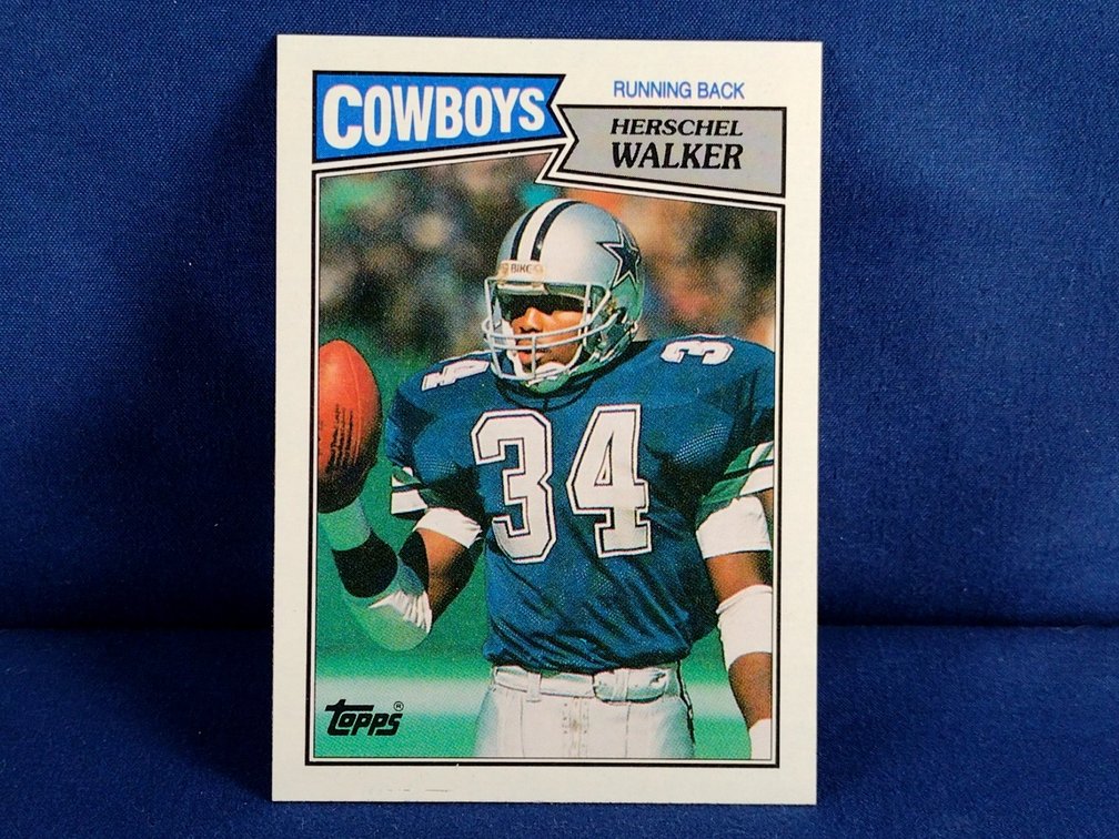 1987 Topps #264 Herschel Walker Rookie