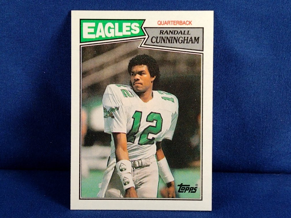 1987 Topps #296 Randall Cunningham Rookie