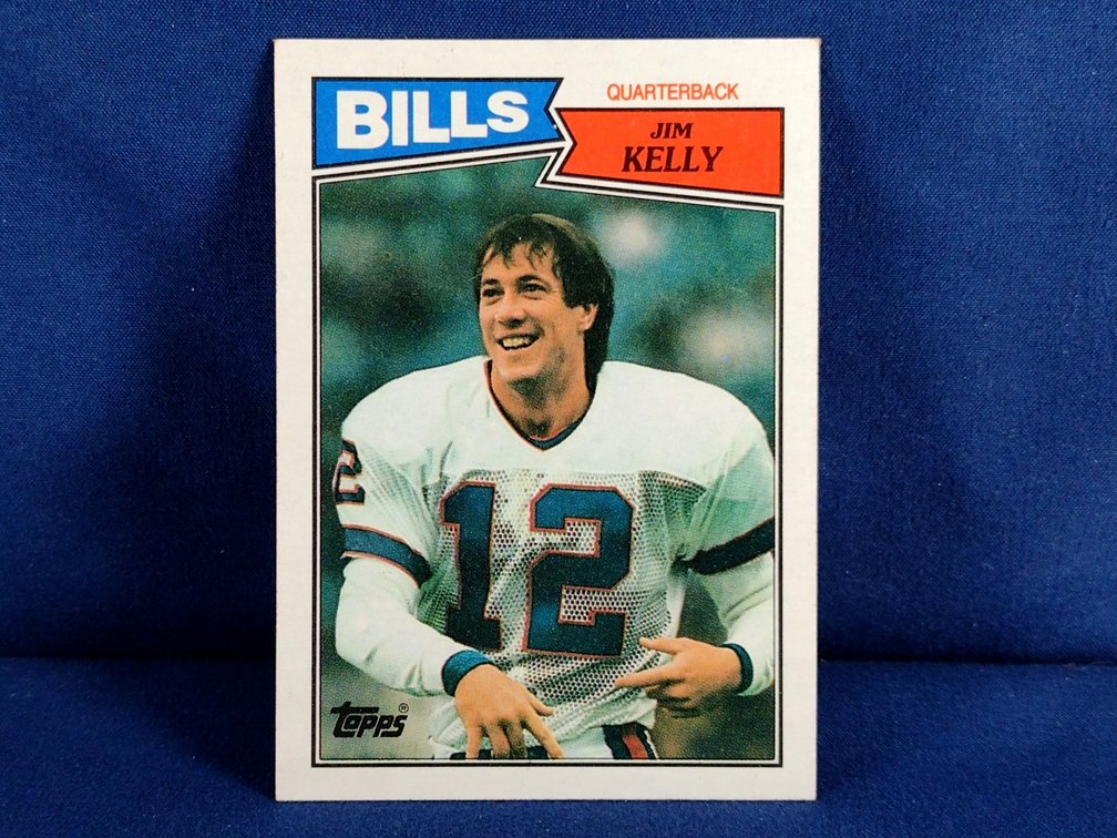 1987 Topps #362 Jim Kelly Rookie HOF