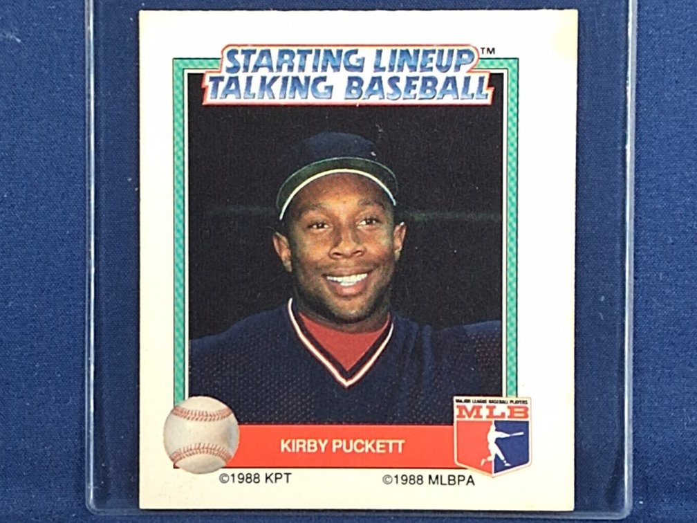 1988 Starting Lineup Talking Baseball #21