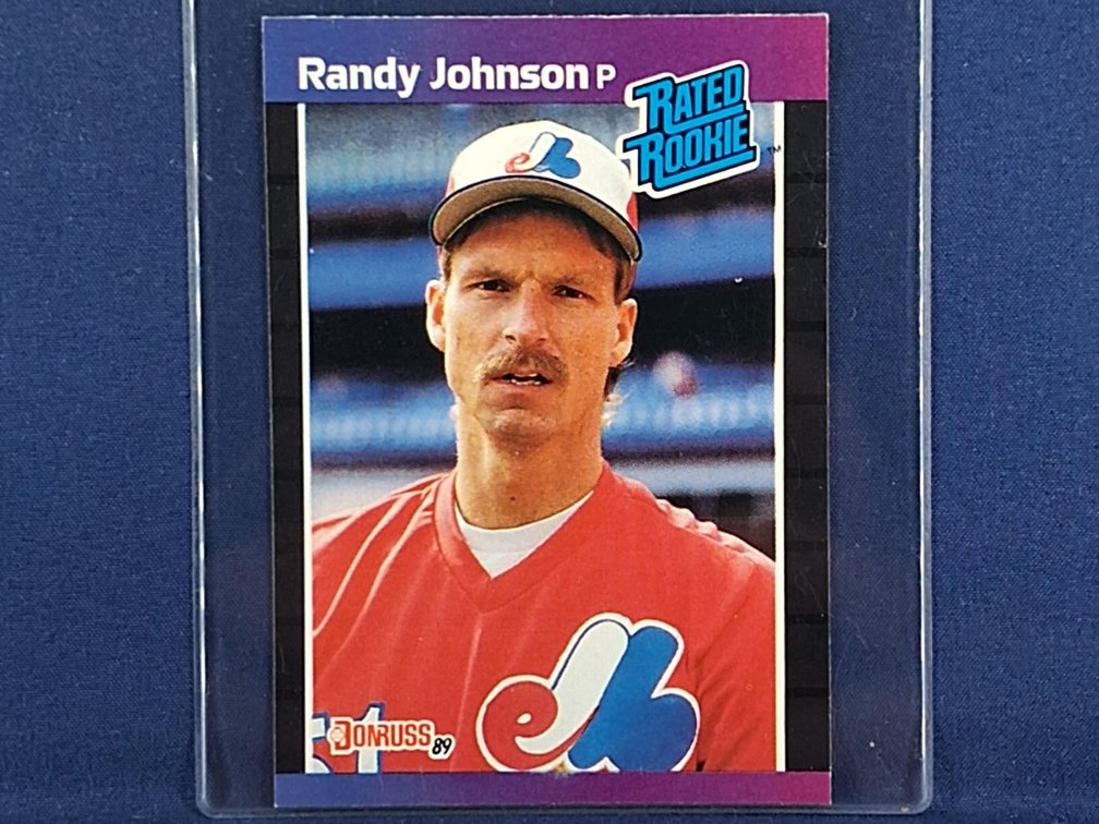 1989 Donruss #42 Randy Johnson Rookie HOF