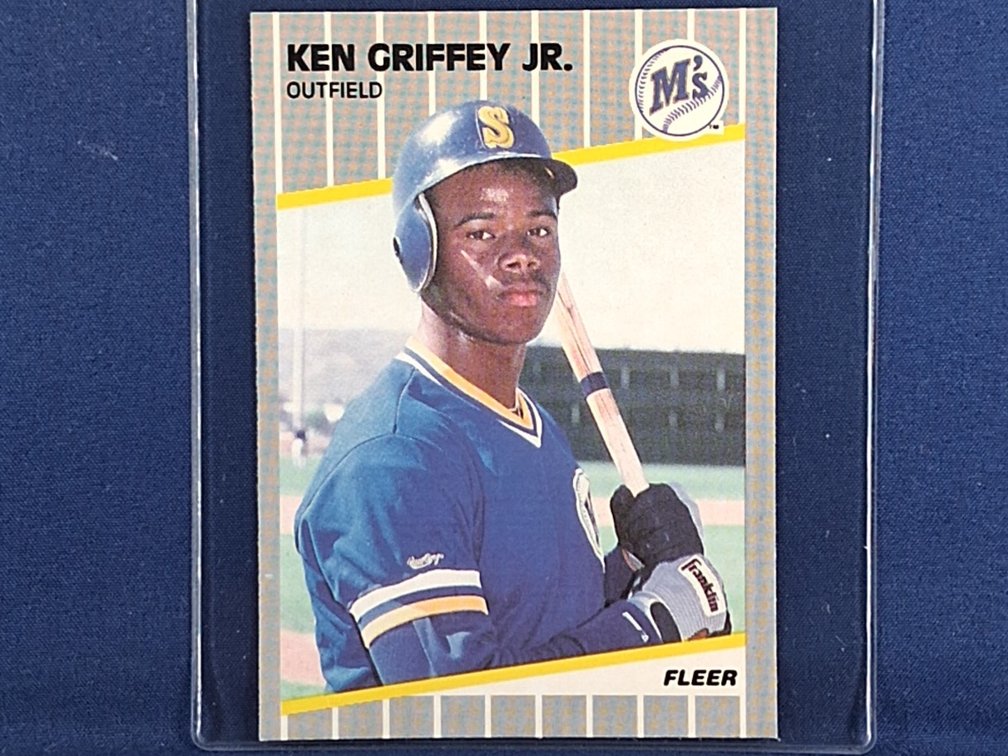 1989 Fleer #548 Ken Griffey Jr. Rookie HOF