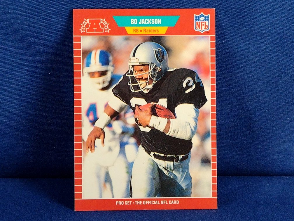 1989 Proset #185 Bo Jackson Rookie