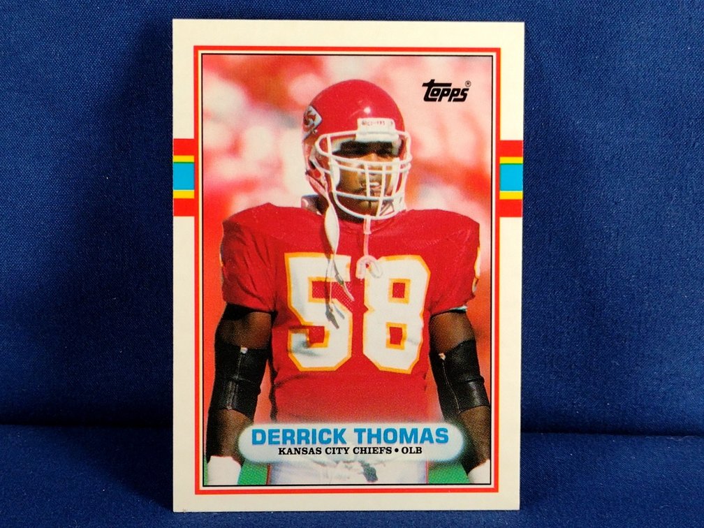 1989 Topps Traded #90T Derrick Thomas Rookie HOF
