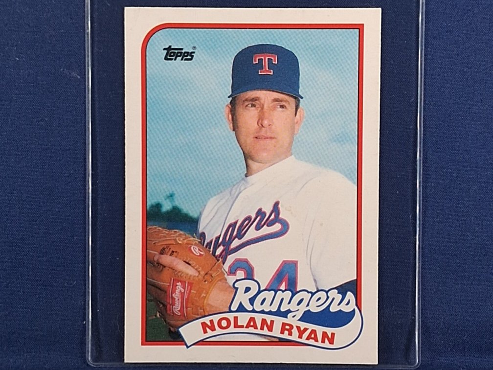 1989 Topps Traded #106T Nolan Ryan HOF