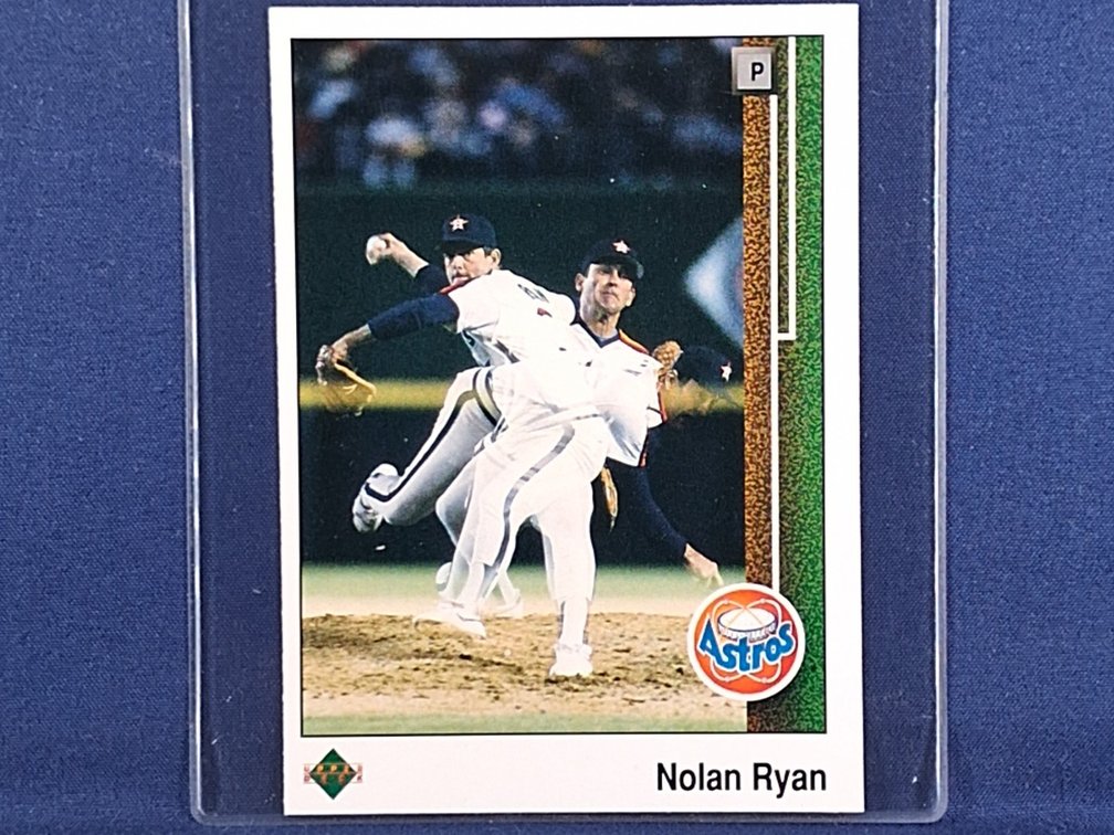 1989 UD #145 Nolan Ryan HOF