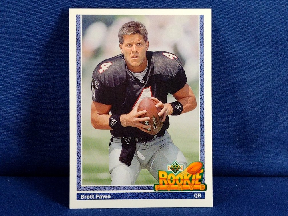 1991 UD #647 Brett Favre Rookie HOF