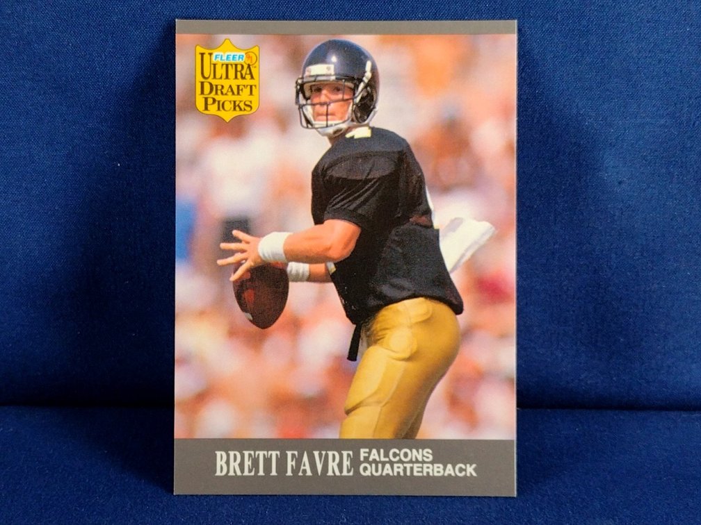 1991 Fleer Ultra #283 Brett Favre Rookie HOF