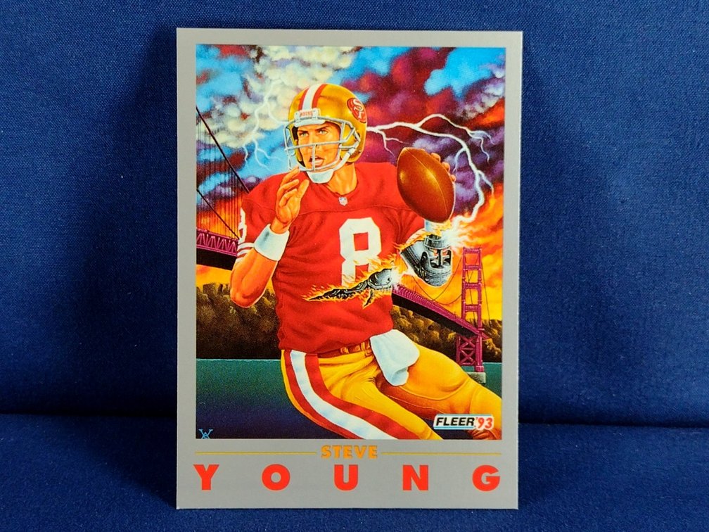 1993 Finest Pro Vision #247 Steve Young HOF