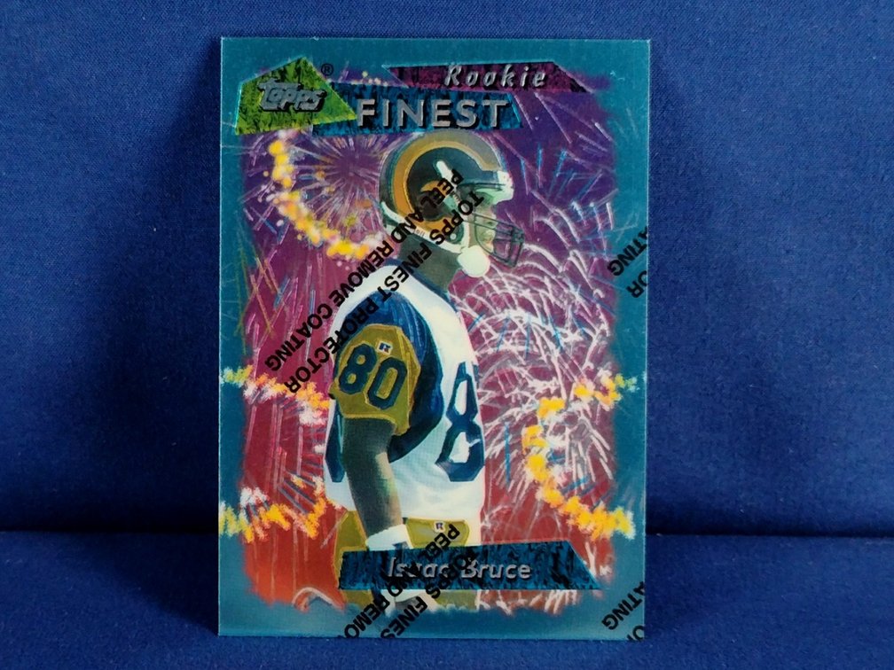 1995 Finest #137 Issac Bruce Rookie HOF