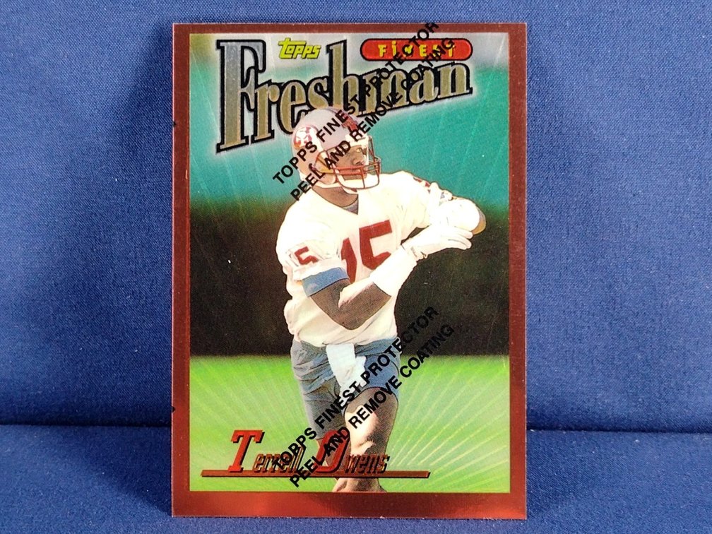 1996 Finest #338 Terrell Owens Rookie HOF