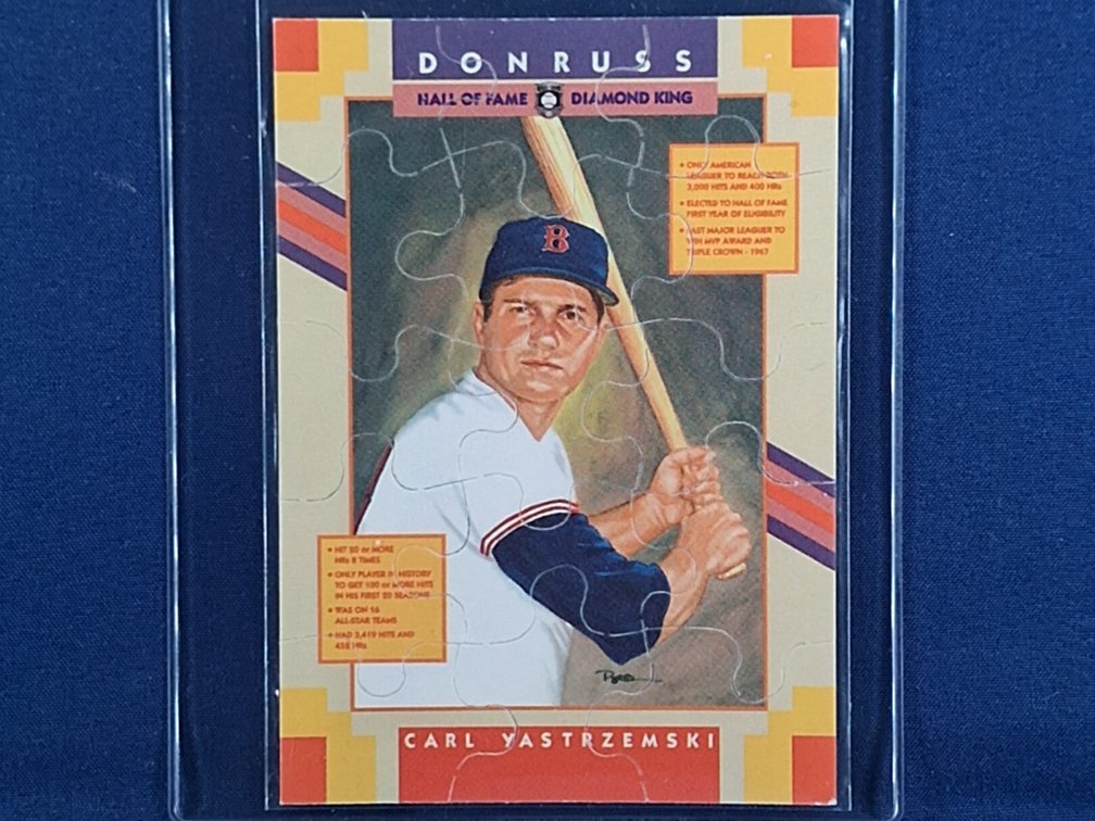 1990 Donruss Hall of Fame Diamond Kings Puzzle