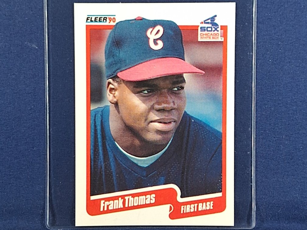 1990 Fleer Update #U-87 Frank Thomas Rookie HOF